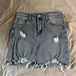 Gobles - Denim Skirt - Sz: S